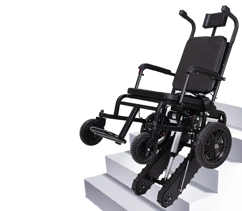 Outdoor Power Wheelchair - Escalador de escada elétrico dobrável ao