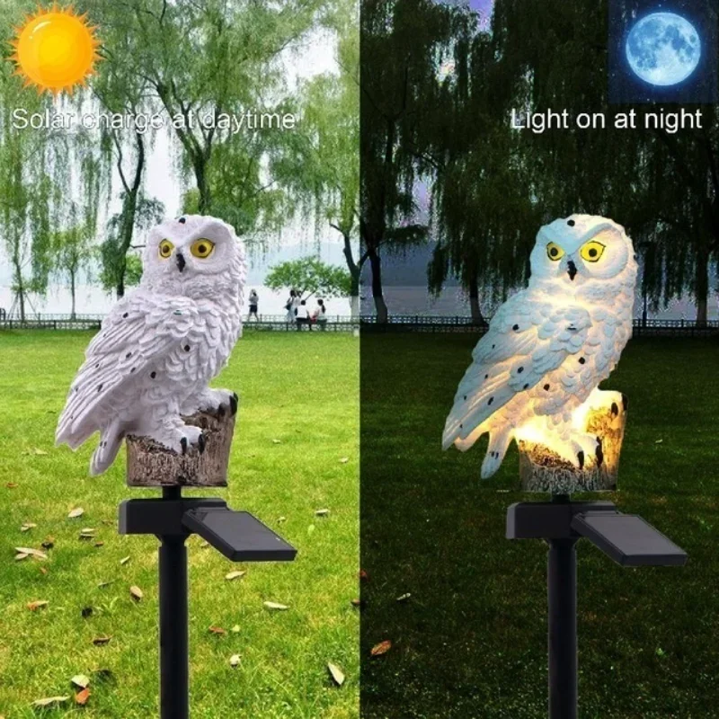 Outdoor Power Outlet Solar - Coruja Solar Powered Lawn Floor Lamp,