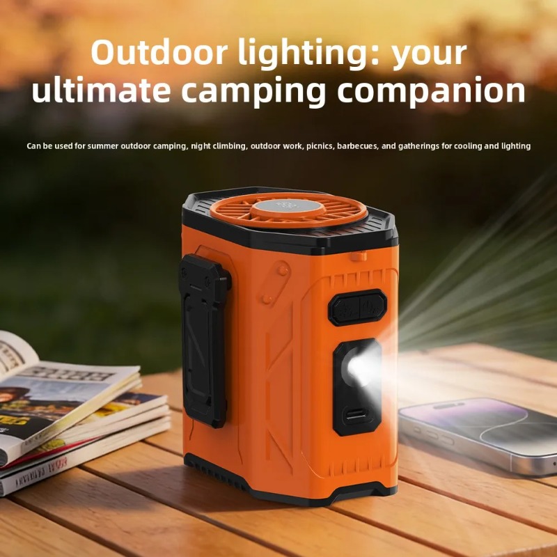 Outdoor Power Works - Ventilador Portátil para Trabalho ao Ar
