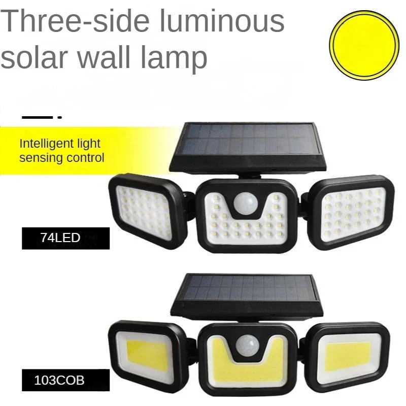 Outdoor Power Garage - Luz Solar LED com 3 Modos