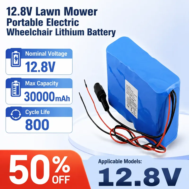 Outdoor Power Wheelchair - Fonte de Alimentação Portátil de 12.8V