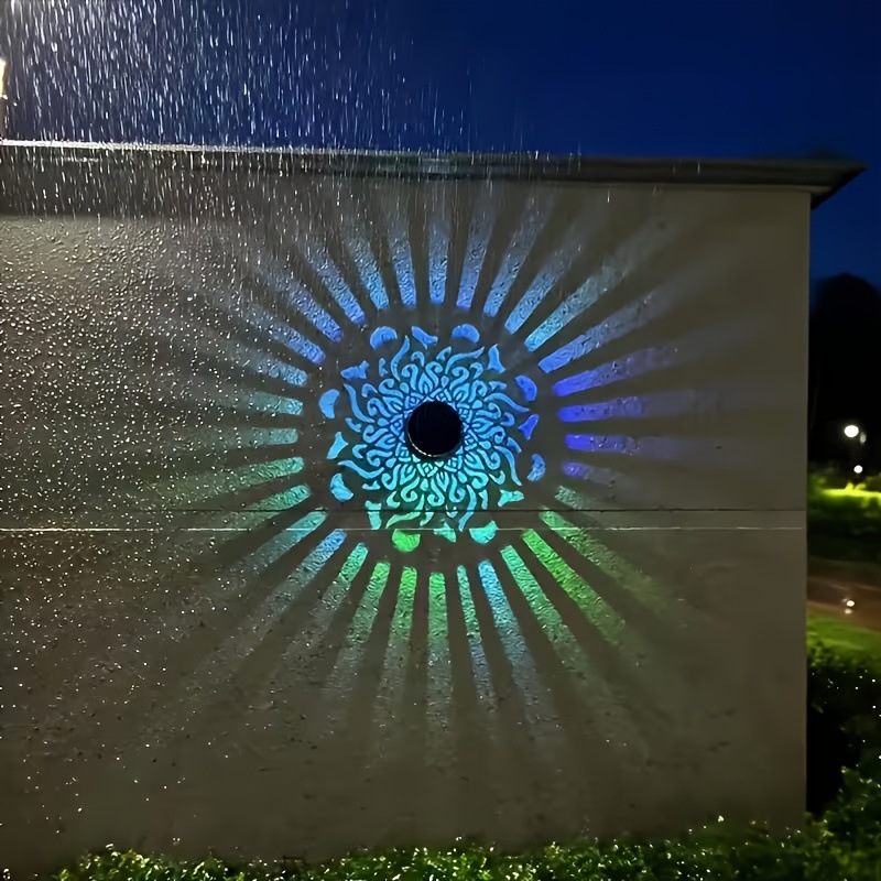 Outdoor Power Outlet Solar - Lanterna Solar LED de Parede com