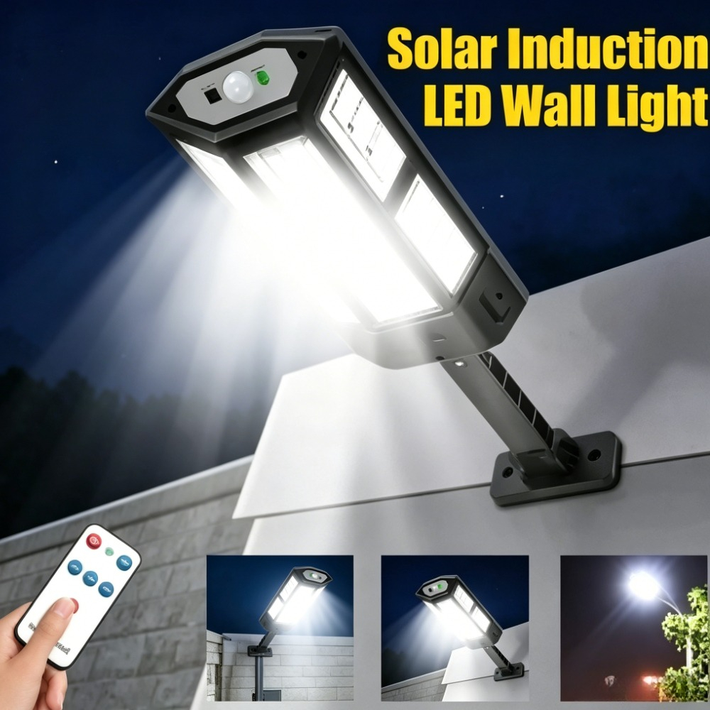 Outdoor Power Garage - Lâmpada Solar LED Potente para Exterior,