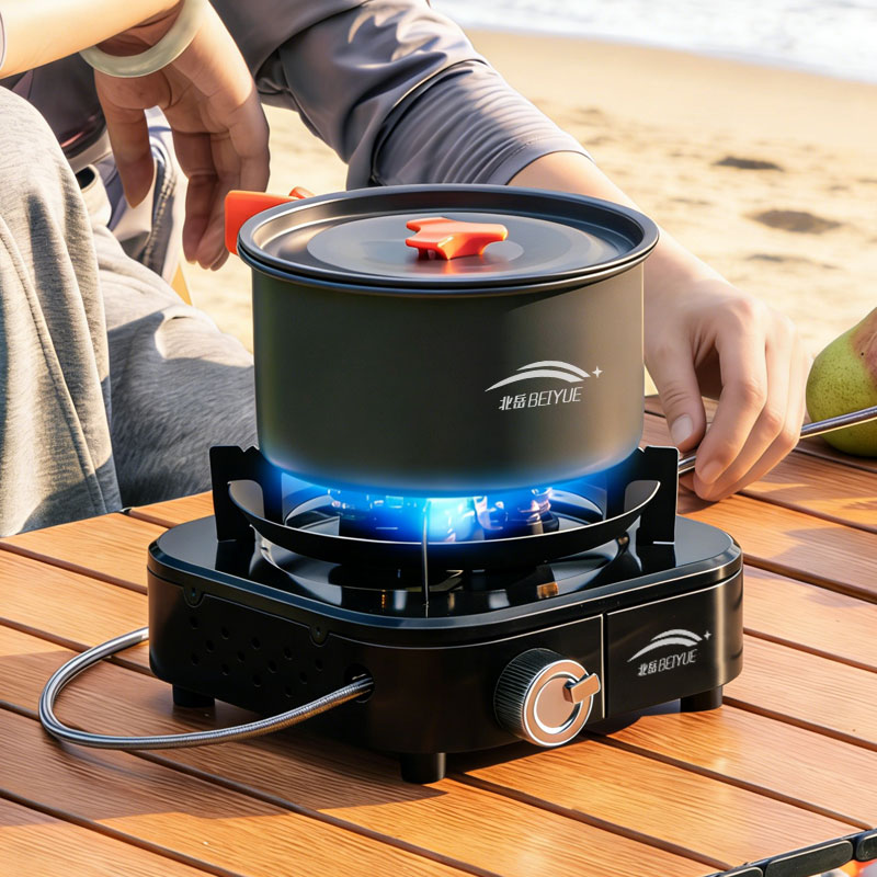 Fogão a Gás para Camping Beiyu - Outdoor Power 'Hose' avaliação e preço