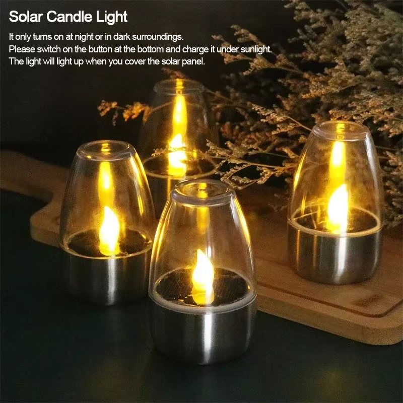 Velas solares led luz sem cham - Outdoor Power Outlet Solar avaliação e preço