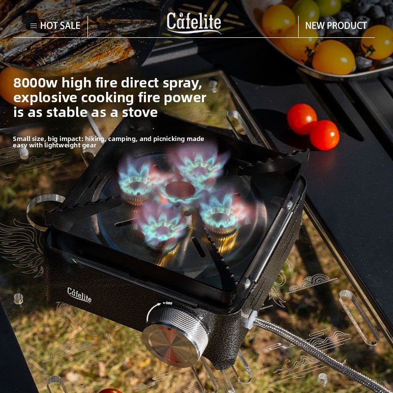 Fogão Portátil de Camping 5 Es - Outdoor Power 'Hose' avaliação e preço