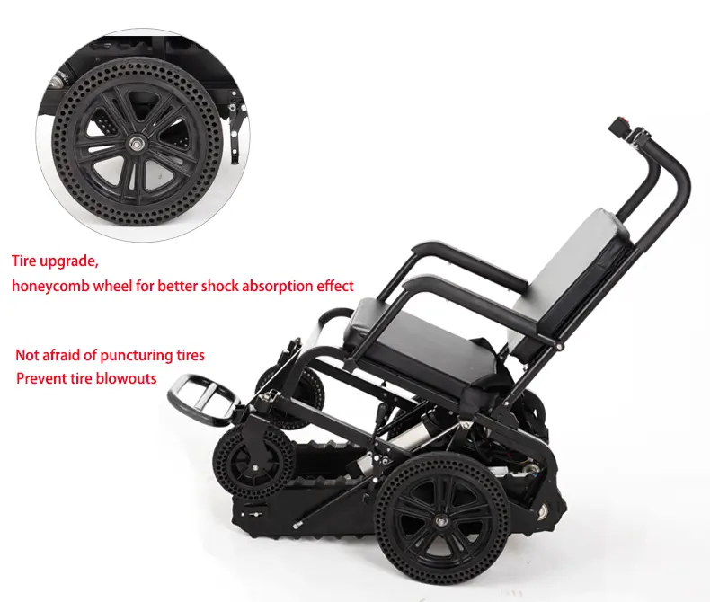 Escalador de escada elétrico d - Outdoor Power Wheelchair avaliação e preço