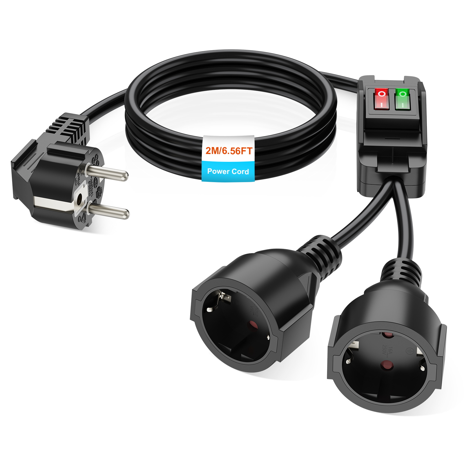 Cabo de Extensão com Plugue EU - Outdoor Power Extension Cord avaliação e preço