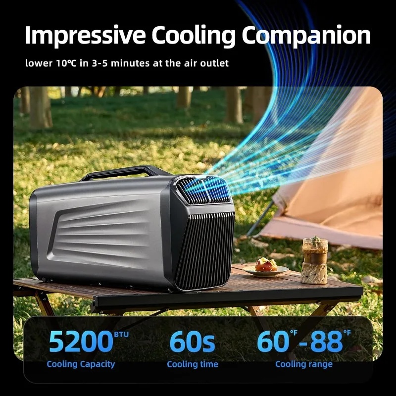 Ar Condicionado Portátil 5200B - Outdoor Power Garage avaliação e preço