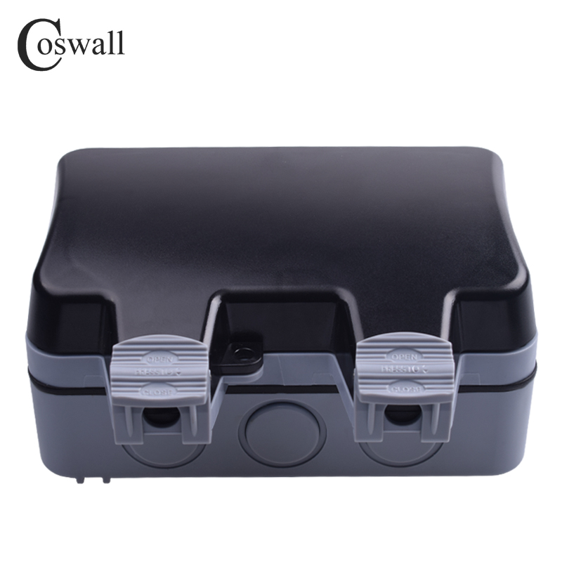 Coswall IP66 à prova de intemp - Outdoor Power Outlet Extension avaliação e preço