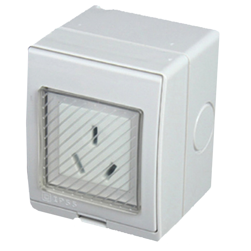 Tomada de parede ip55 à prova  - Outdoor Power Outlet Extension avaliação e preço