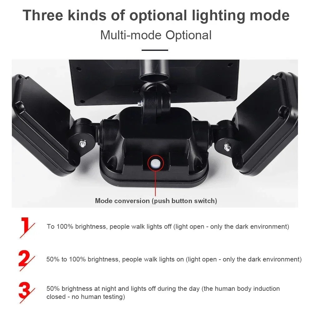 Luz Solar LED com 3 Modos e Se - Outdoor Power Garage avaliação e preço