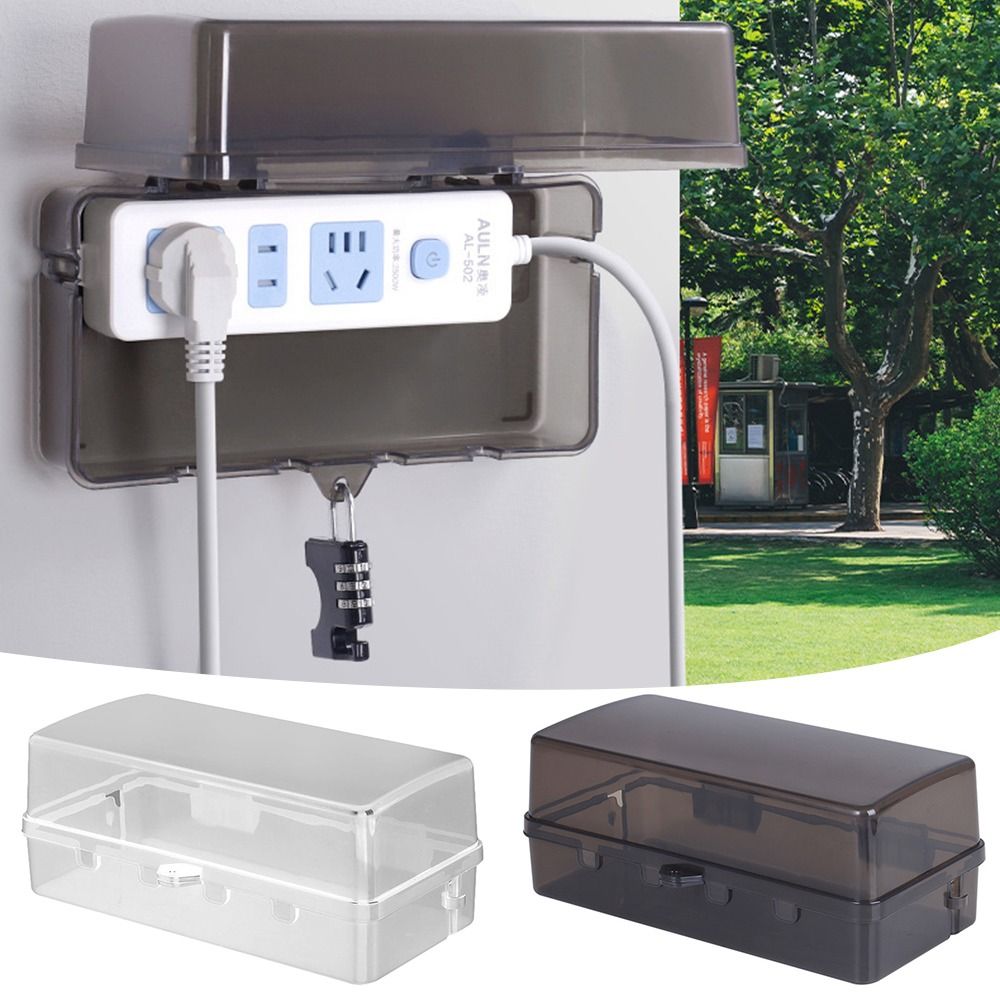 Caixa de Plástico Durável Anti - Outdoor Power Outlet Extension avaliação e preço