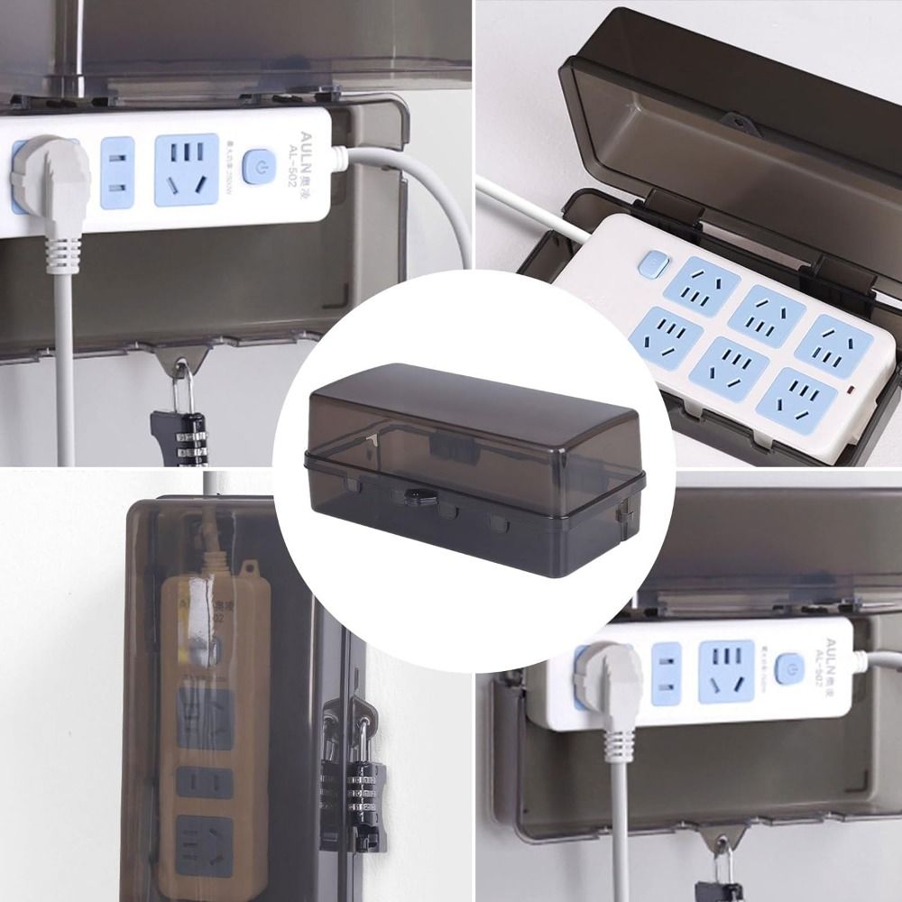 Caixa de Plástico Durável Anti - Outdoor Power Outlet Extension avaliação e preço