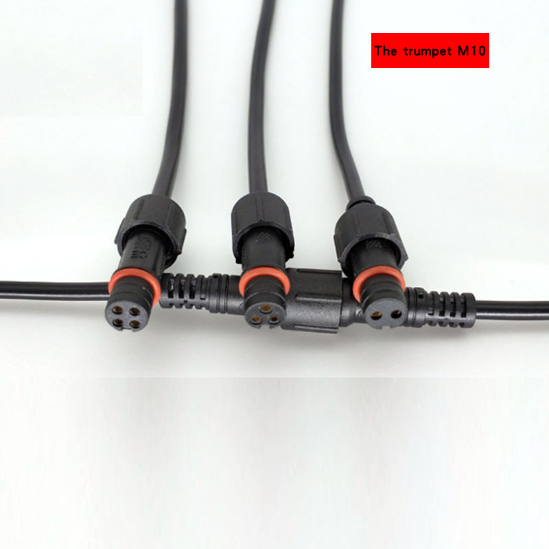 M10 2 pinos 3/4 pinos à prova  - Outdoor Power Extension Cord avaliação e preço