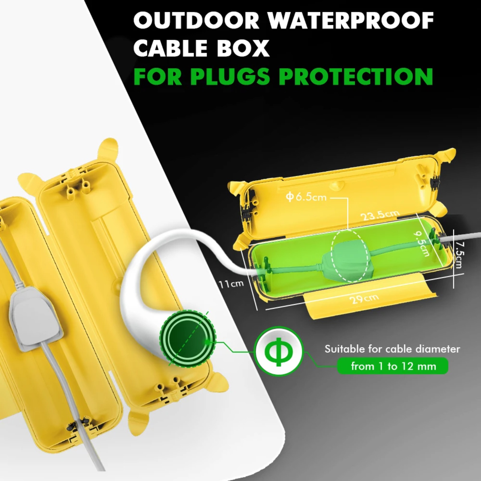 Caixa de Proteção IP44 para Ex - Outdoor Power Extension Cord avaliação e preço