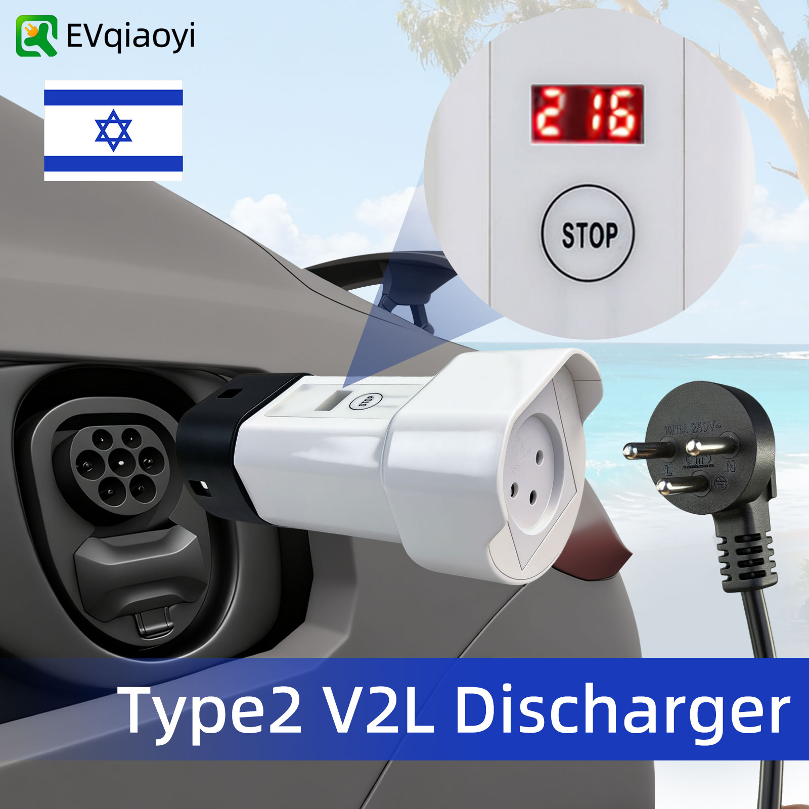 Adaptador Descarregador V2L Ti - Outdoor Power Outlet Extension avaliação e preço