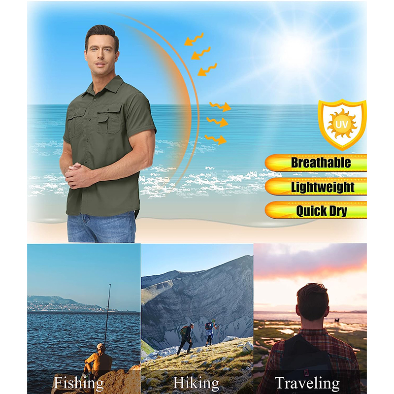 TRVLWEGO-Camisas Táticas de Ma - Outdoor Power Works avaliação e preço