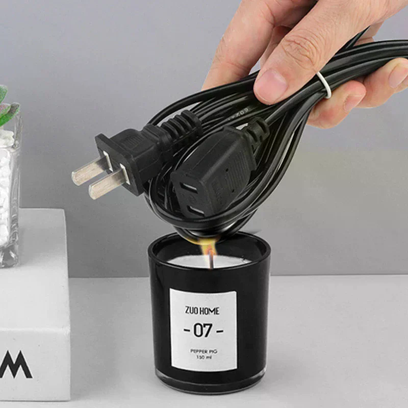 Cabo de alimentação ac branco  - Outdoor Power Extension Cord avaliação e preço