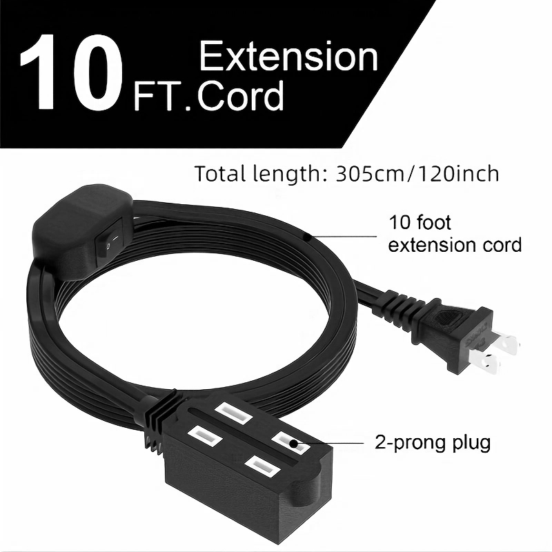 Cabo de extensão externo de 10 - Outdoor Power Outlet Extension avaliação e preço