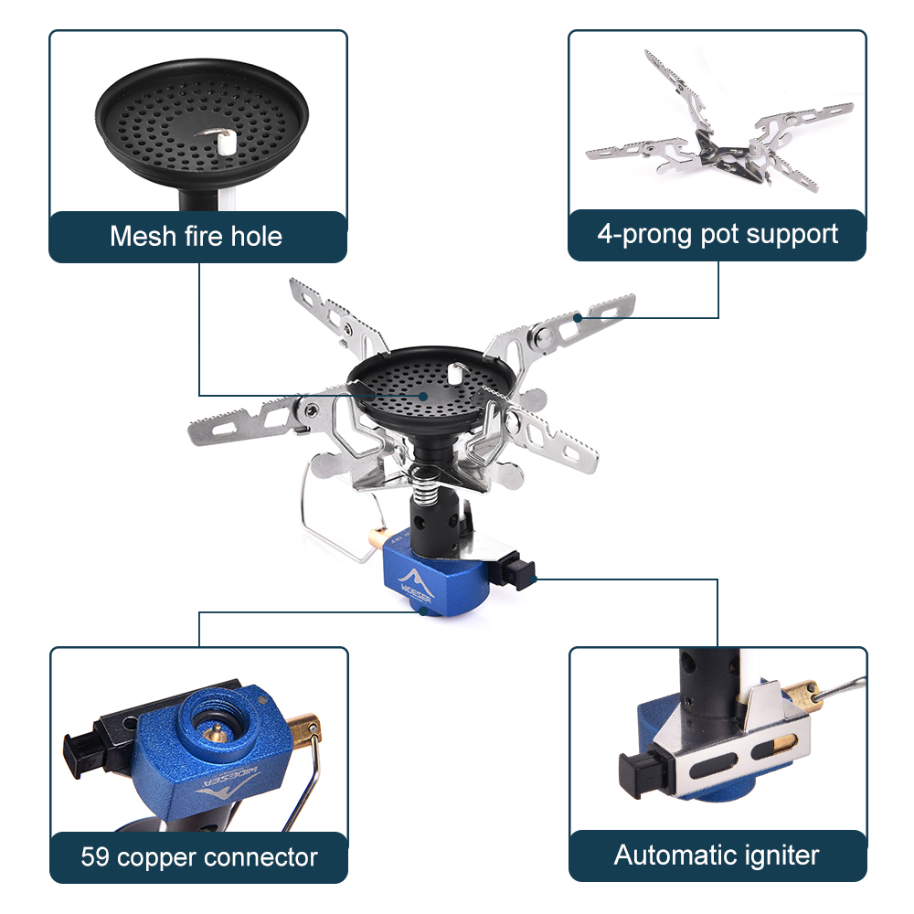 Fogão a Gás para Camping ao Ar - Outdoor Power Burner avaliação e preço